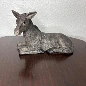 Resting Donkey Mule Kirkland Signature Nativity Replacement Porcelain 75177